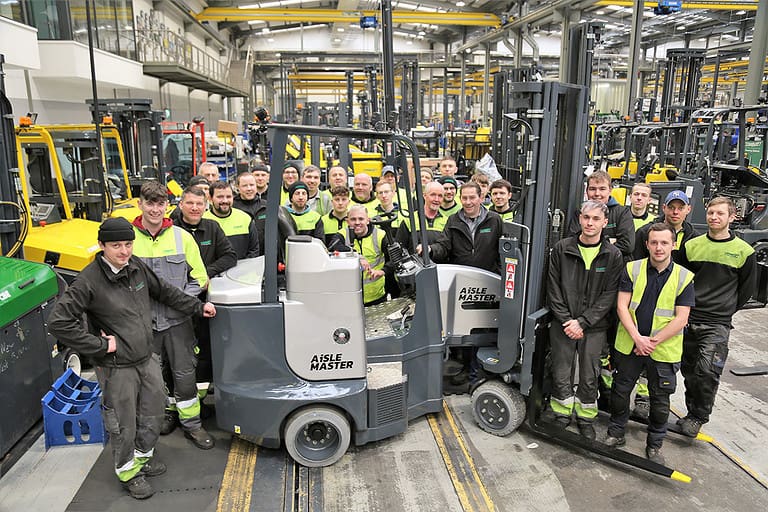 75000th-Truck-On-The-Production-Line-Combilift
